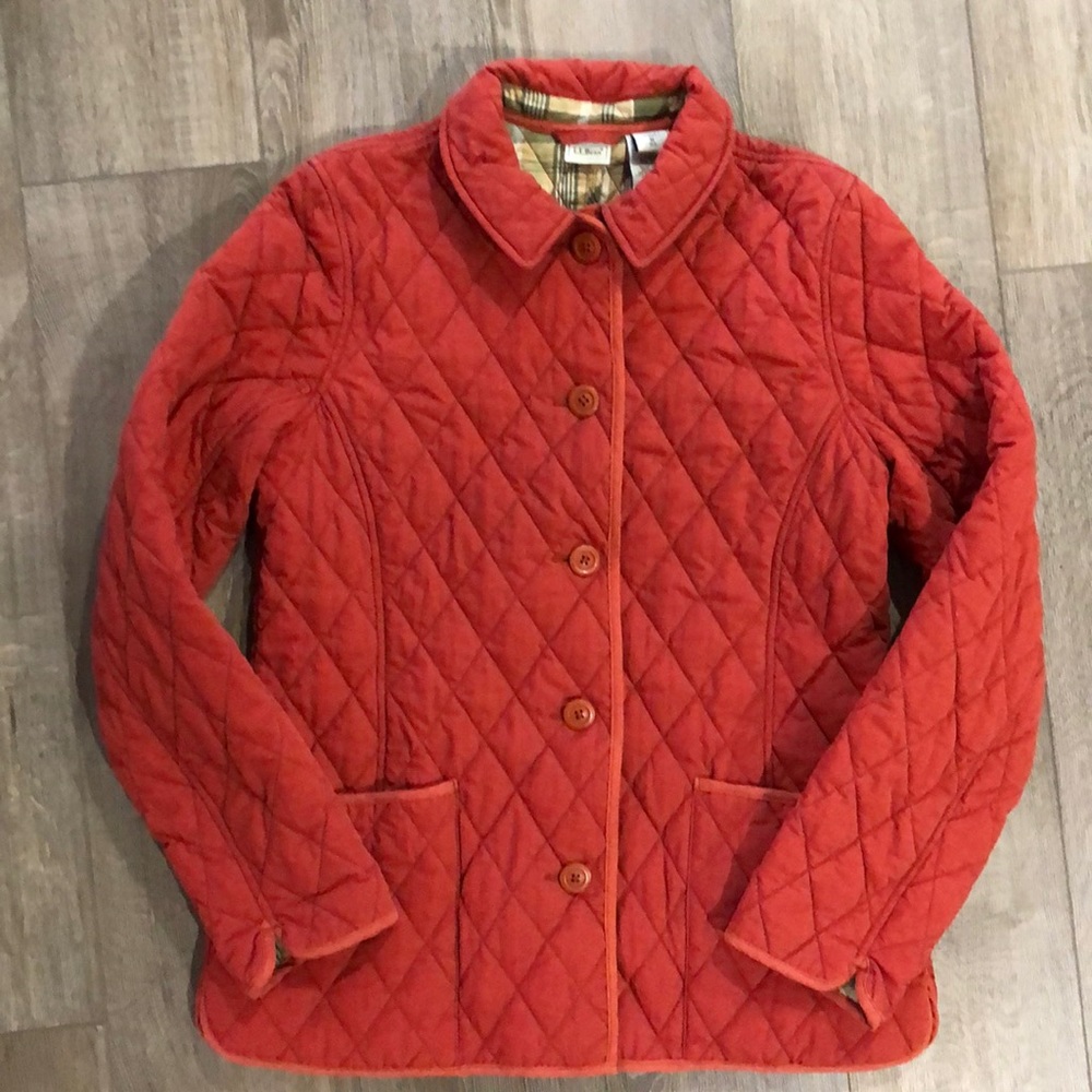 Like new! - L.L. BEAN Quilted Barn Jacket with Thermore Insulation